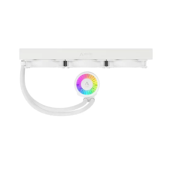 Arctic Liquid Freezer III 420MM ARGB Liquid CPU Cooler - White