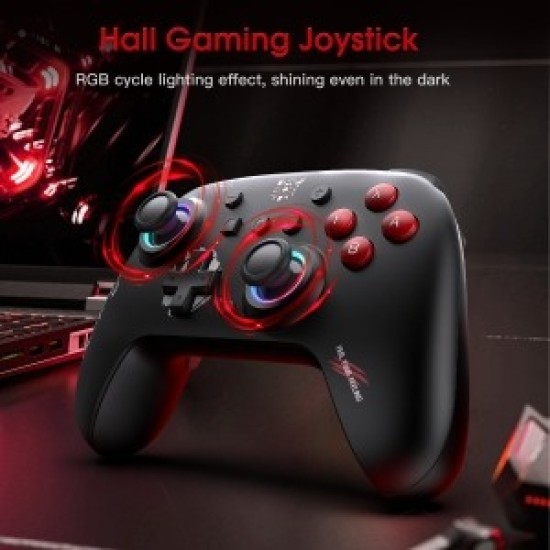 ONIKUMA C1 Dual-Mode Six-Axis Gyroscope Dual Hall Effect Gaming Controller 