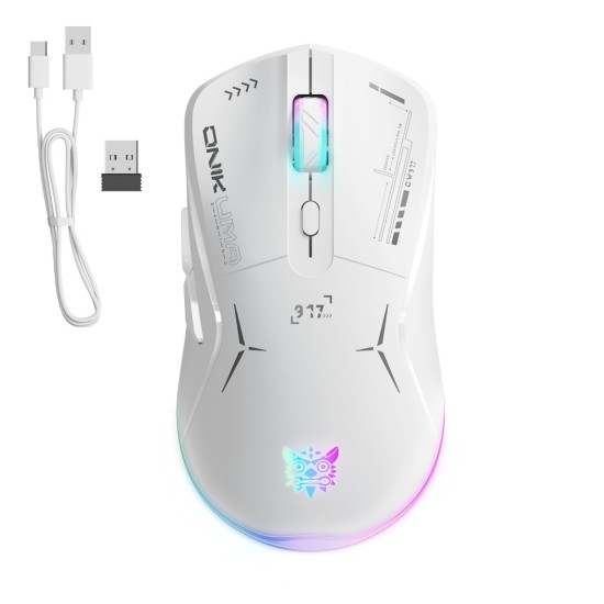 ONIKUMA CW917 RGB Dual Mode Wired + 2.4GHz Wireless Mouse