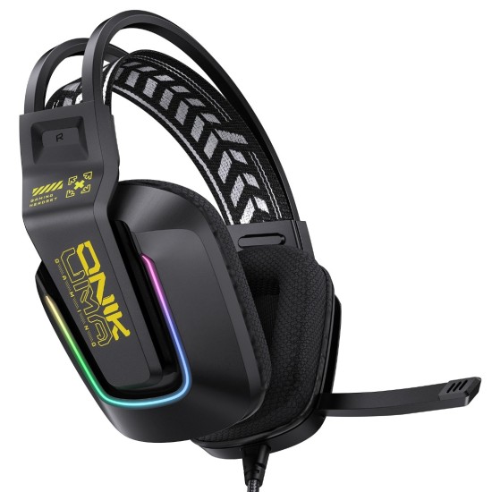 ONIKUMA X13 RGB Colorful Lighting Wired Gaming Headset with Microphone