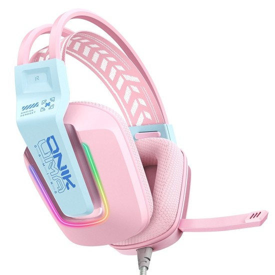 ONIKUMA X13 RGB Colorful Lighting Wired Gaming Headset with Microphone