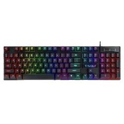 T-Wolf T20 Wired RGB Gaming Keyboard