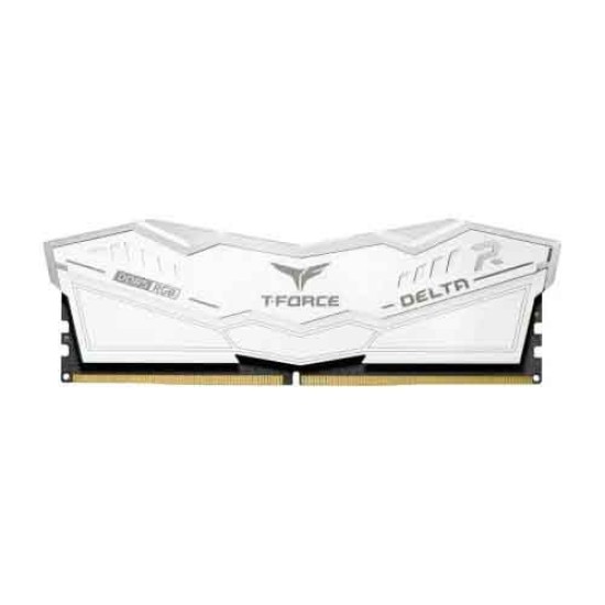 TEAM T-FORCE DELTA RGB 16GB 8000MHz DDR5 Gaming RAM White